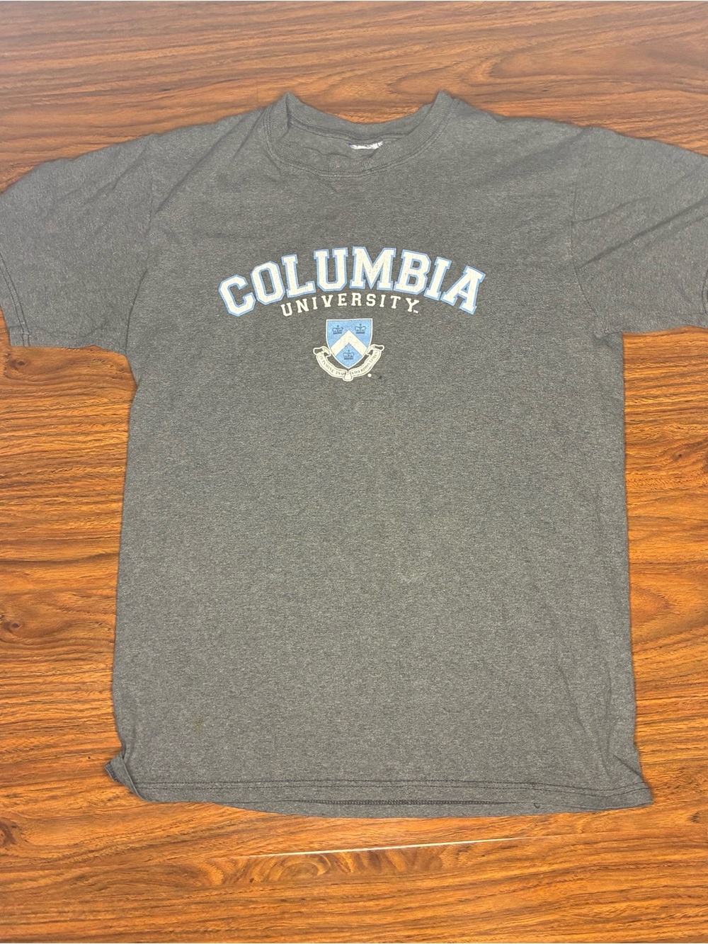 Gray Crewneck T-Shirt